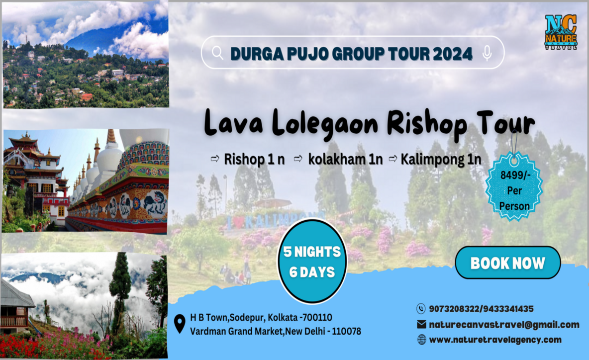 Lava Lolegaon Rishop tour package cost from Kolkata, Lava Lolegaon Rishop Kalimpong tour package, 